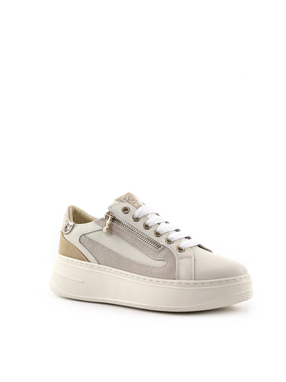 Keys Venus, sneakers donna color crema per primavera-estate