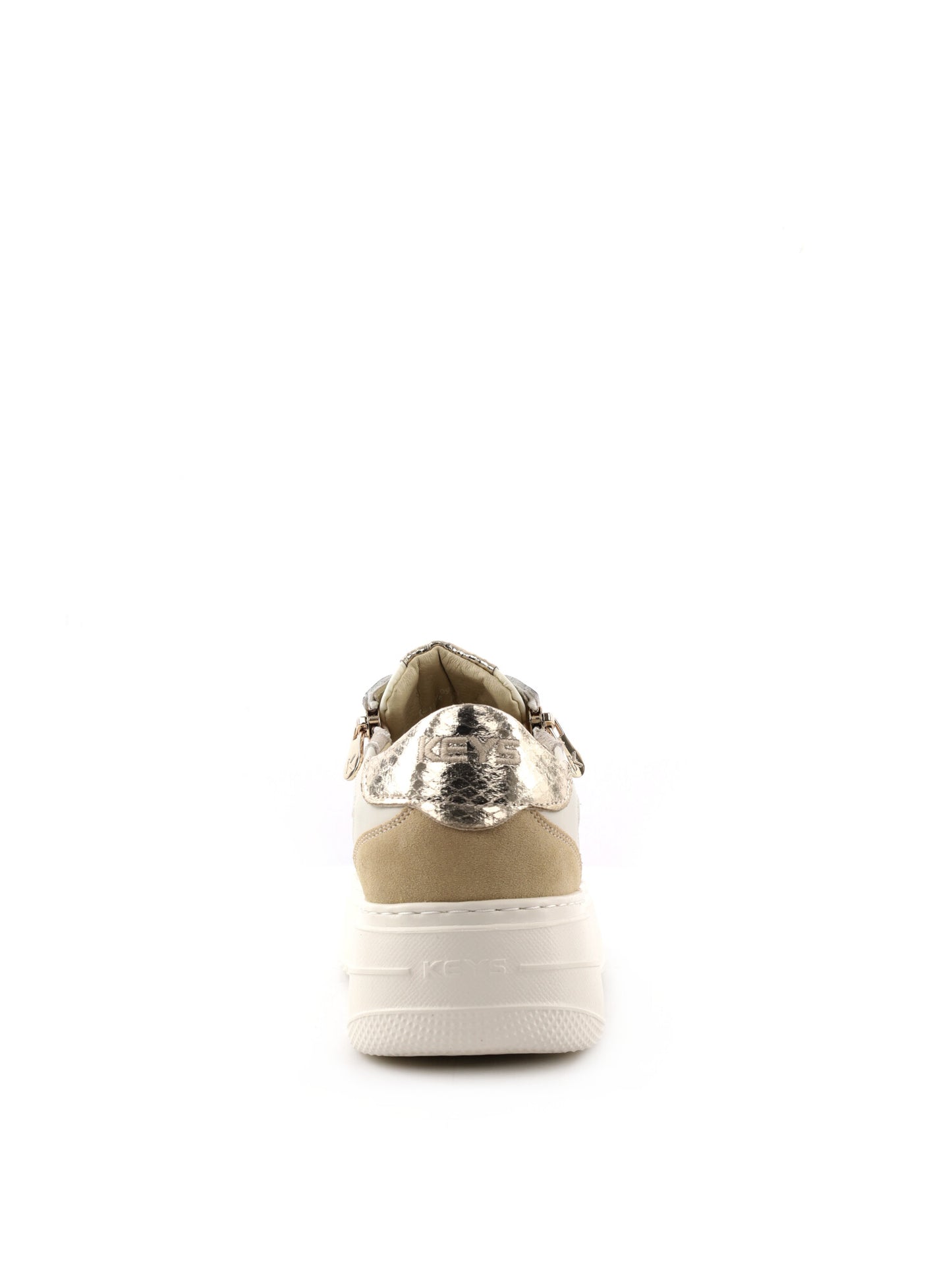 Keys Venus, sneakers donna color crema per primavera-estate
