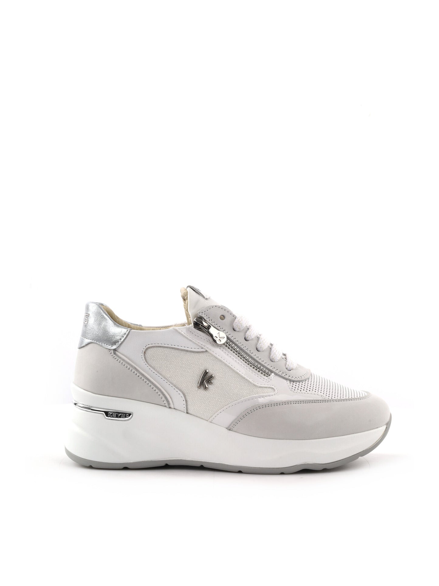 Keys Rosy, sneakers donna grigia per la primavera-estate