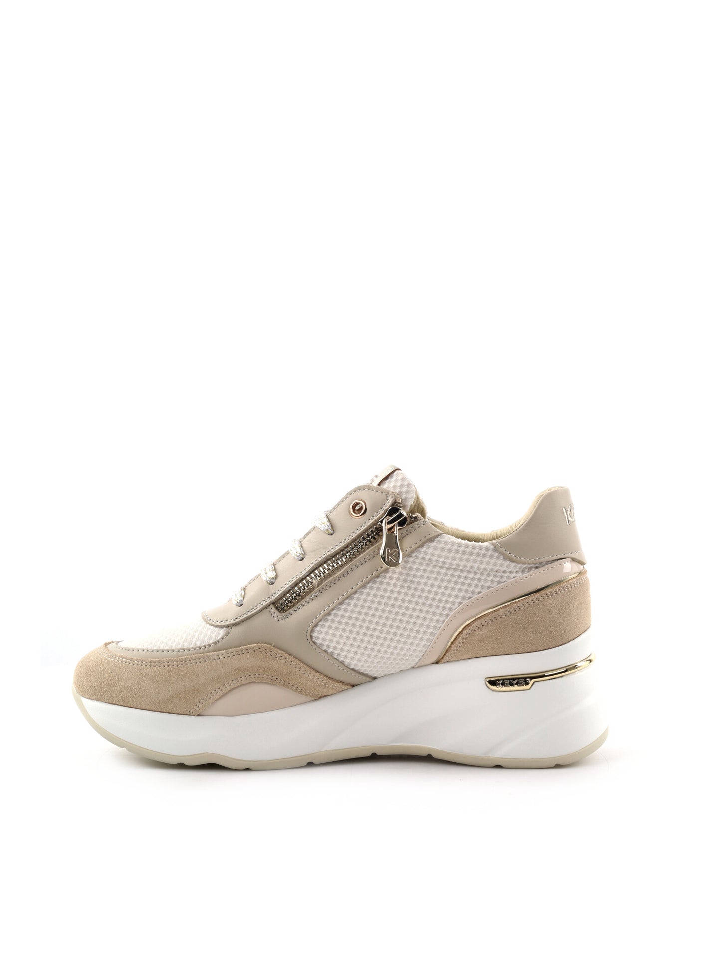 Sneakers Keys Rosy beige da donna, stile e comfort quotidiano