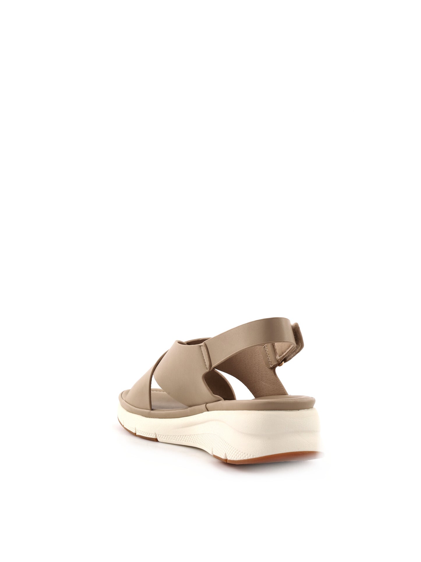 Sandali donna Keys Ares in pelle marrone per la primavera-estate