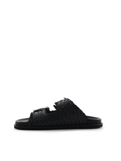Sandali donna Keys Daimond in nero per primavera-estate