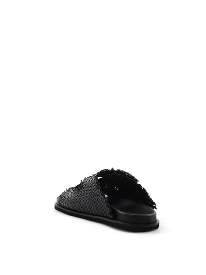 Sandali donna Keys Daimond in nero per primavera-estate
