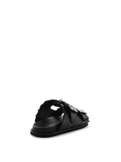 Sandali donna Keys Daimond in nero per primavera-estate