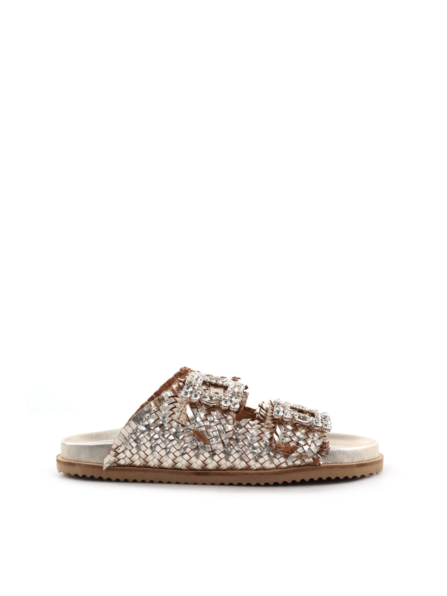 Sandali donna Keys Daimond in oro per la primavera estate