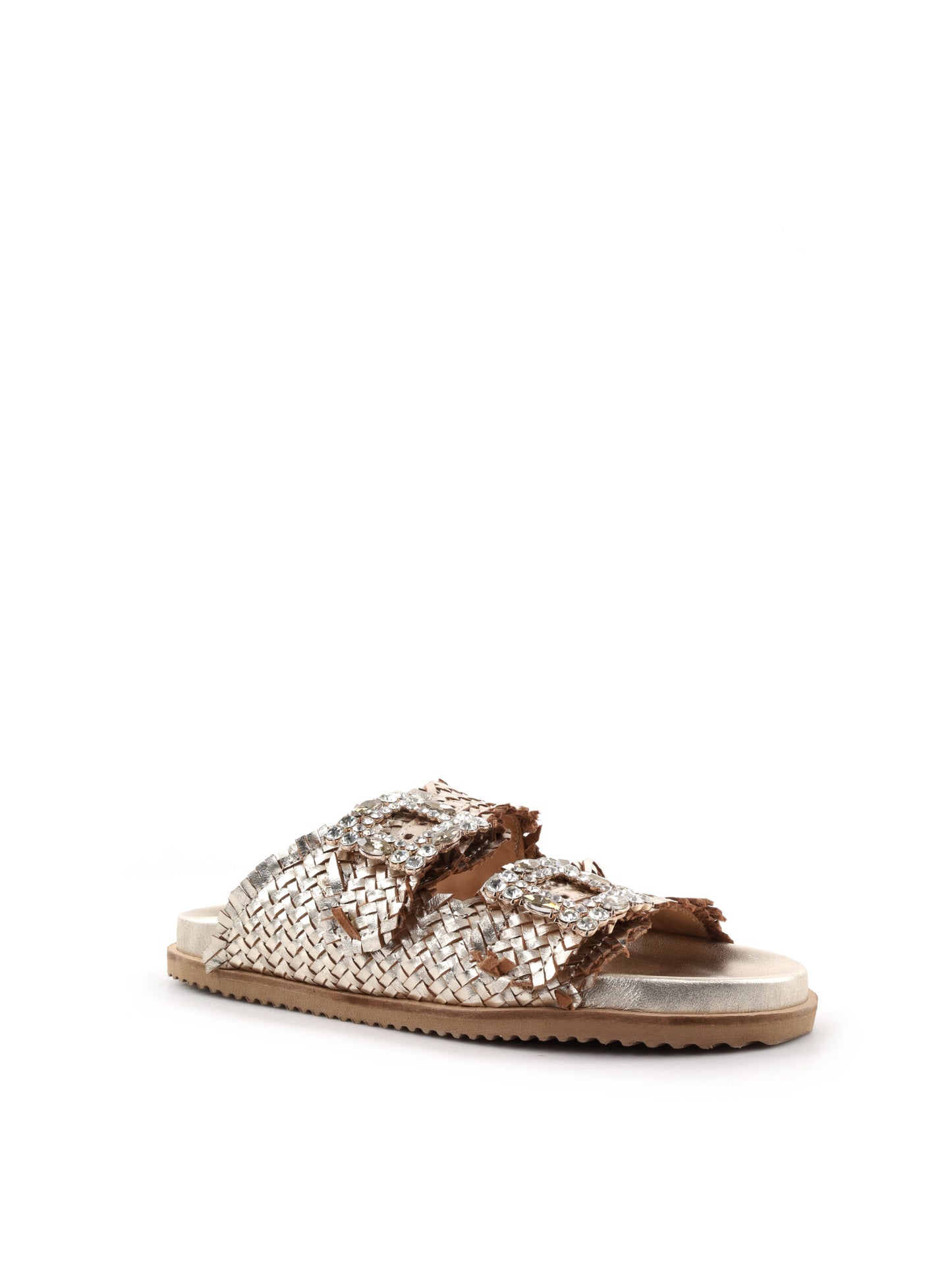 Sandali donna Keys Daimond in oro per la primavera estate