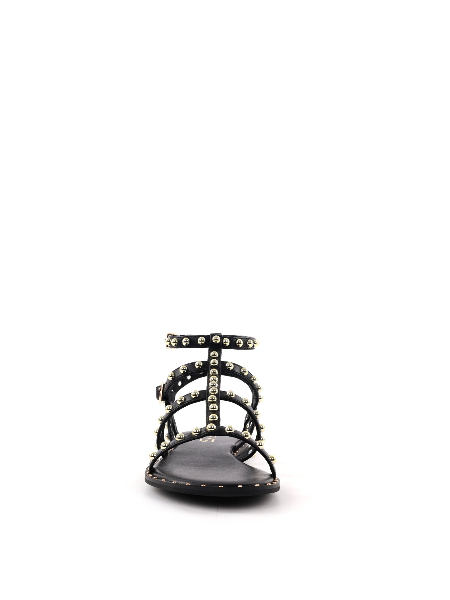 Sandali donna Keys Buckle in nero elegante