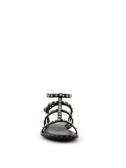 Sandali donna Keys Buckle in nero elegante