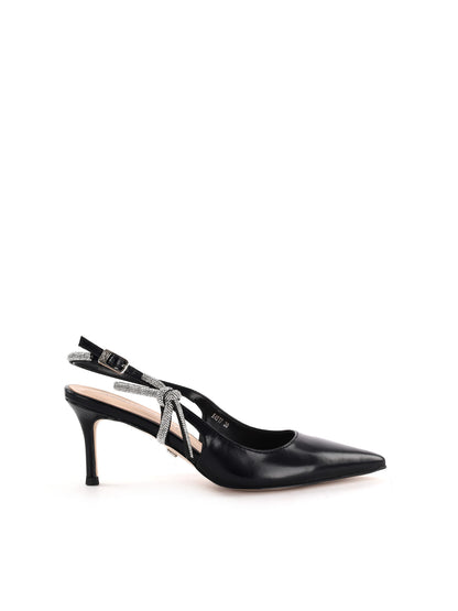 Décolleté eleganti Queen Helena nere con comfort raffinato da donna