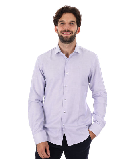 CAMICIA KING FB UOMO BIANCO BLU