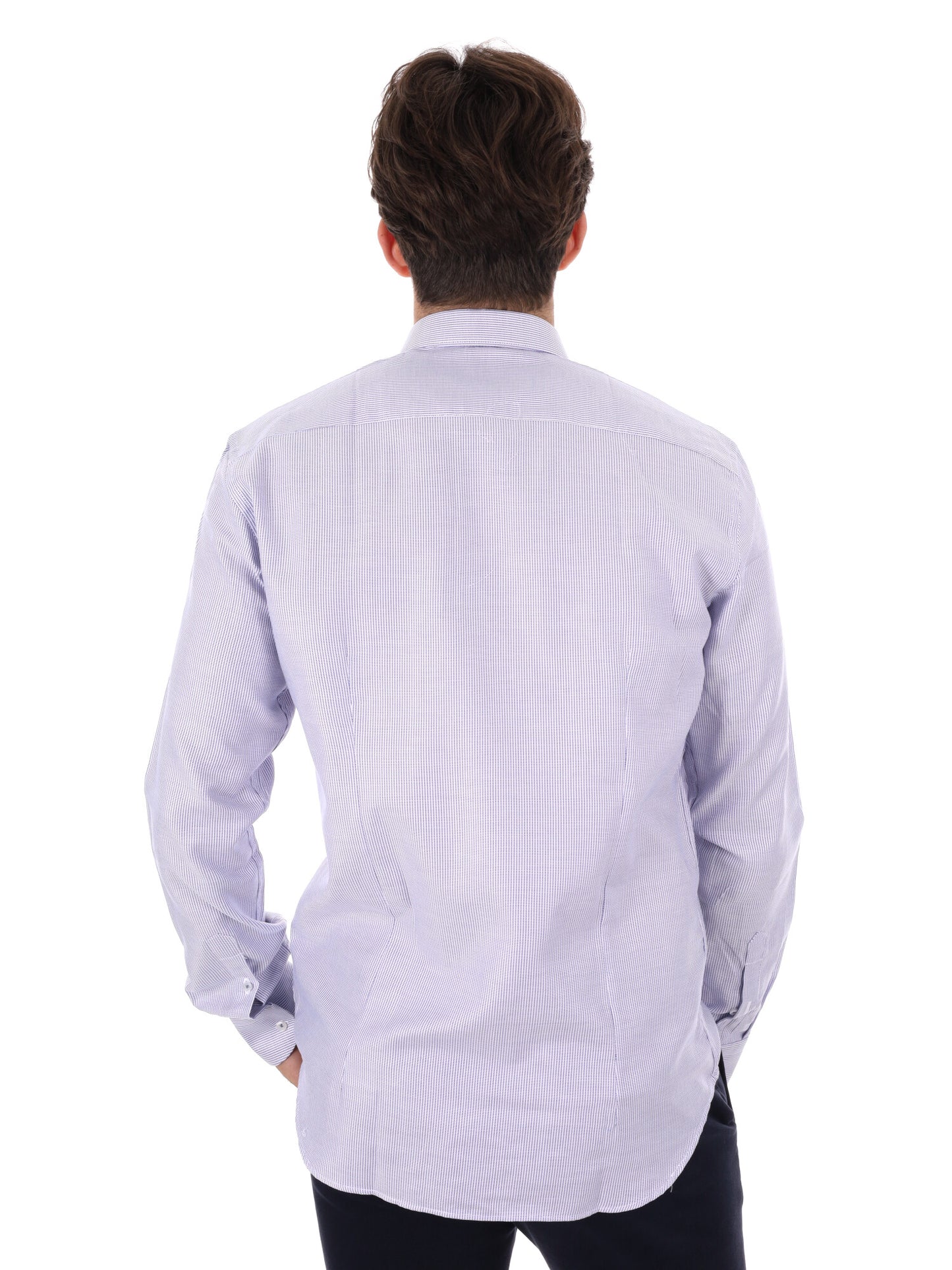 CAMICIA KING FB UOMO BIANCO BLU