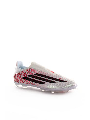 Adidas F50 League laceless da calcio per bambino argento