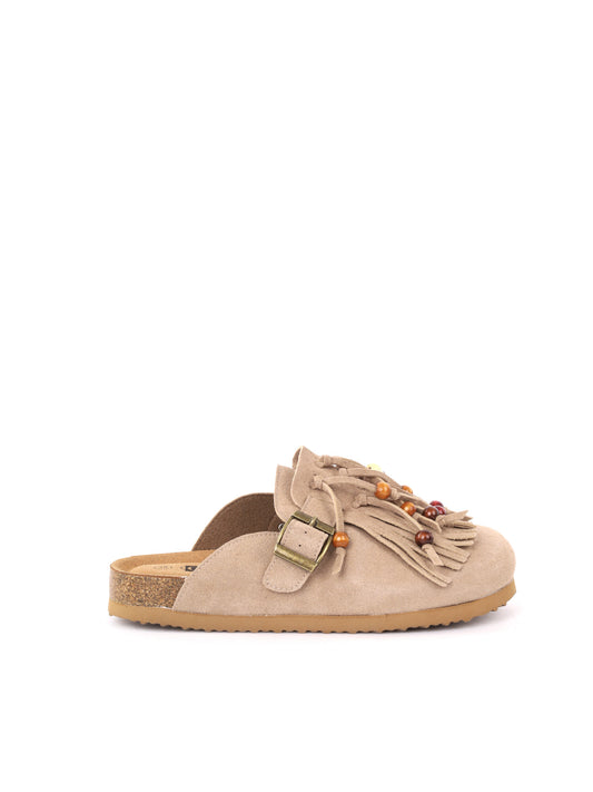 Sandali donna Clyo' in kaki per la primavera-estate