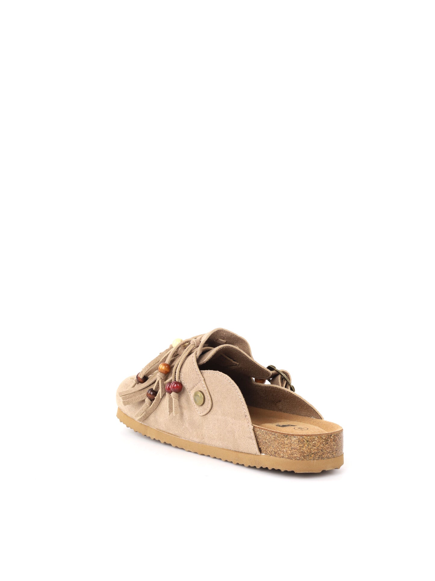 Sandali beige da donna Clyo' per la primavera-estate casual
