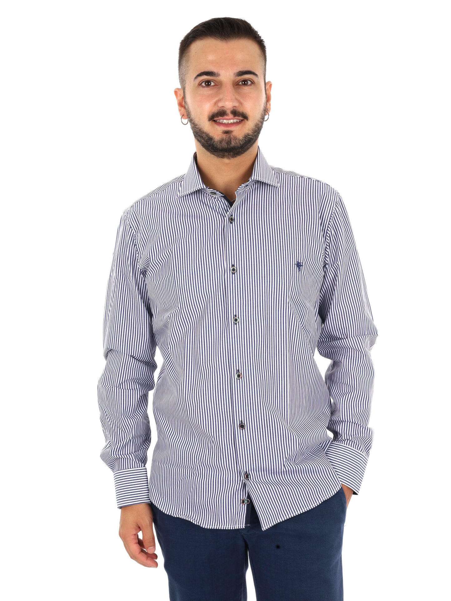 Fb Krug 4, camicia da uomo multicolore