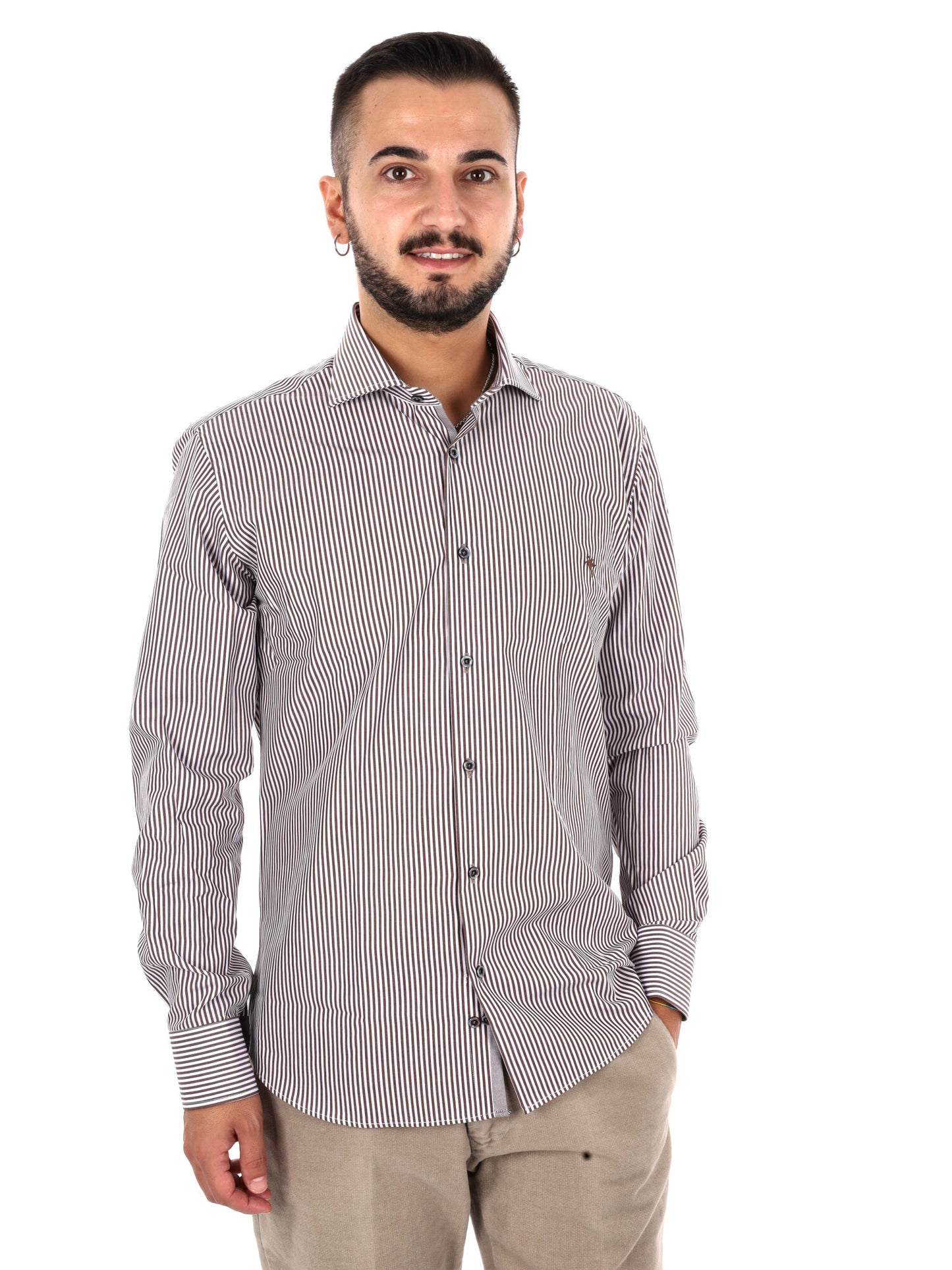 Fb Krug 5, camicia da uomo multicolore