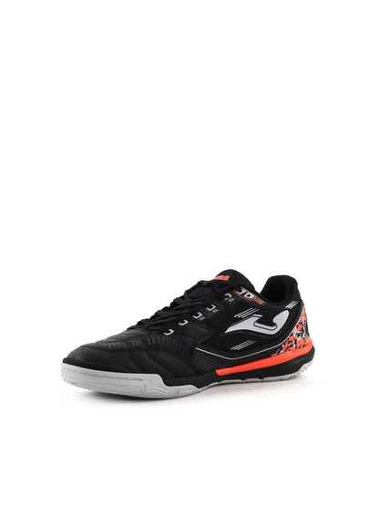 Joma Liga 5, scarpe da calcio indoor da uomo nere