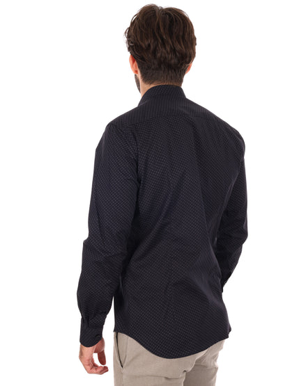 CAMICIA LIPSIA FB DA UOMO NERO