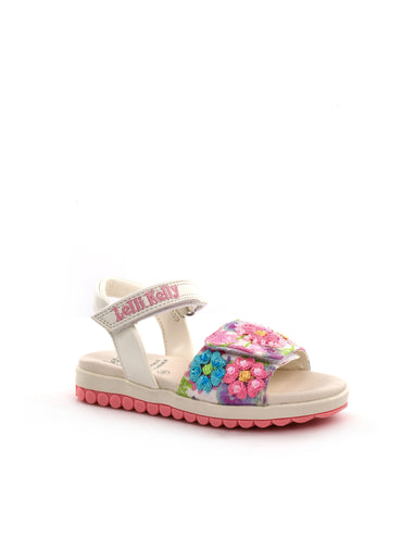 Lelli Kelly Eloise, infradito da bambina bianche
