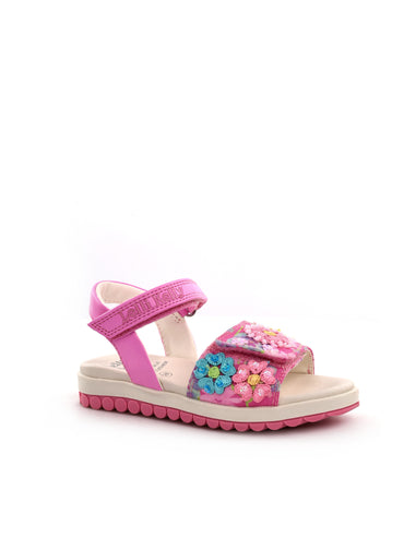Sandali Eloise Lelli Kelly da bambina fucsia