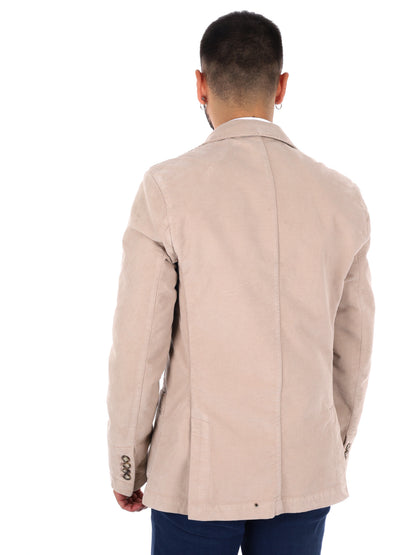 Fb LM295 43, giacca da uomo blu