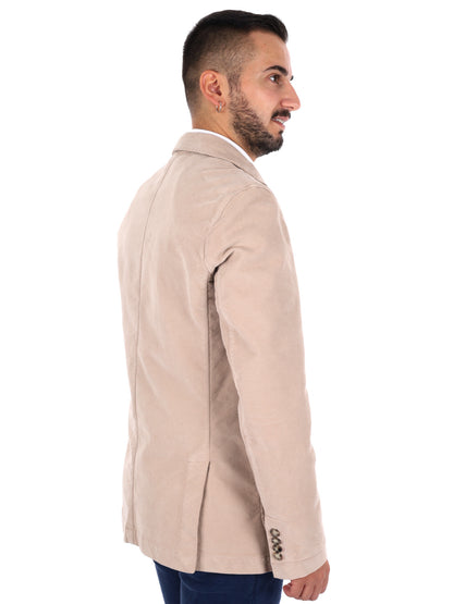 Fb LM295 43, giacca da uomo blu
