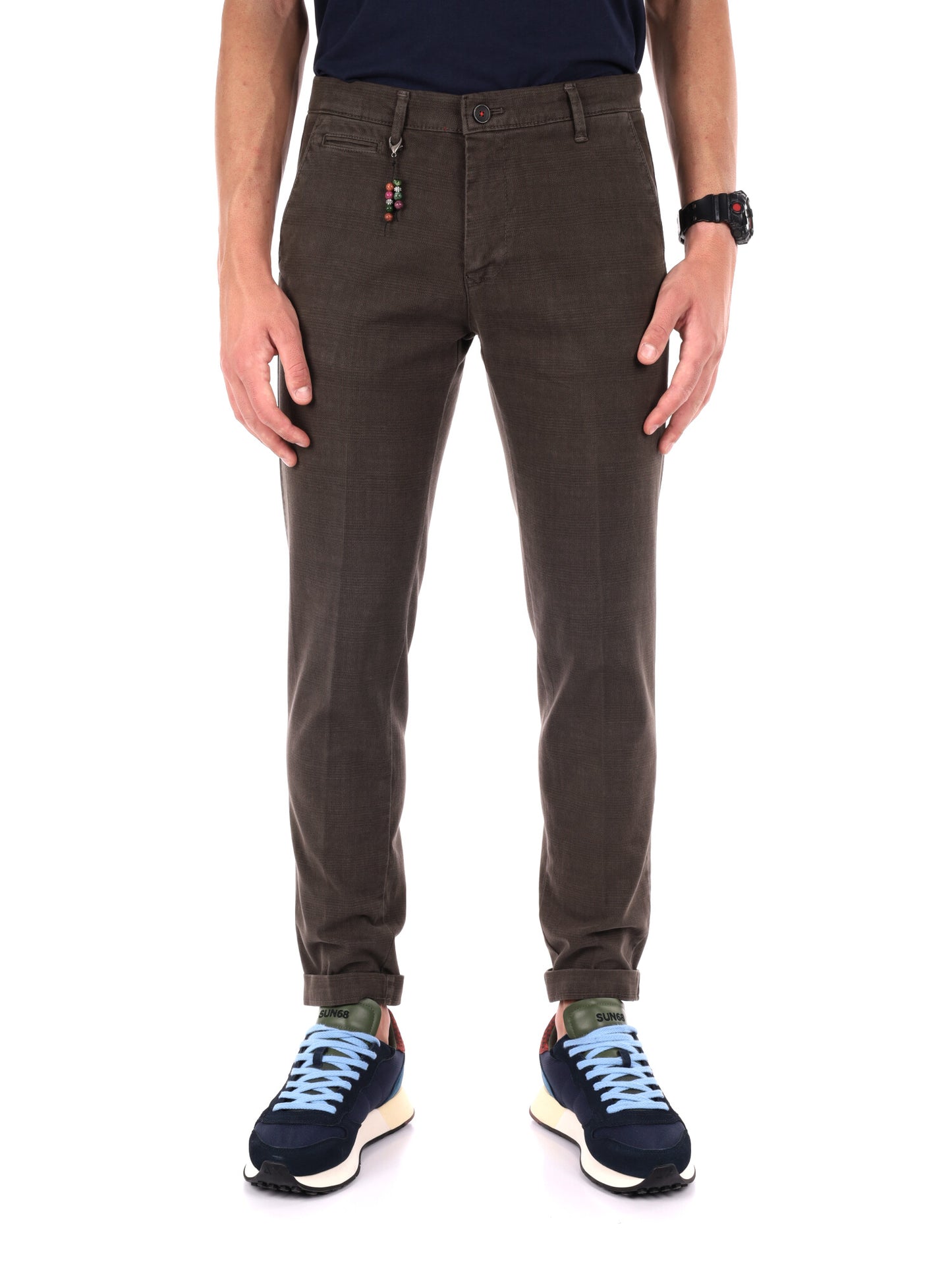 PANTALONE LM393 FB DA UOMO MARRONE