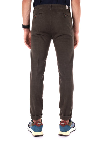 PANTALONE LM393 FB DA UOMO MARRONE