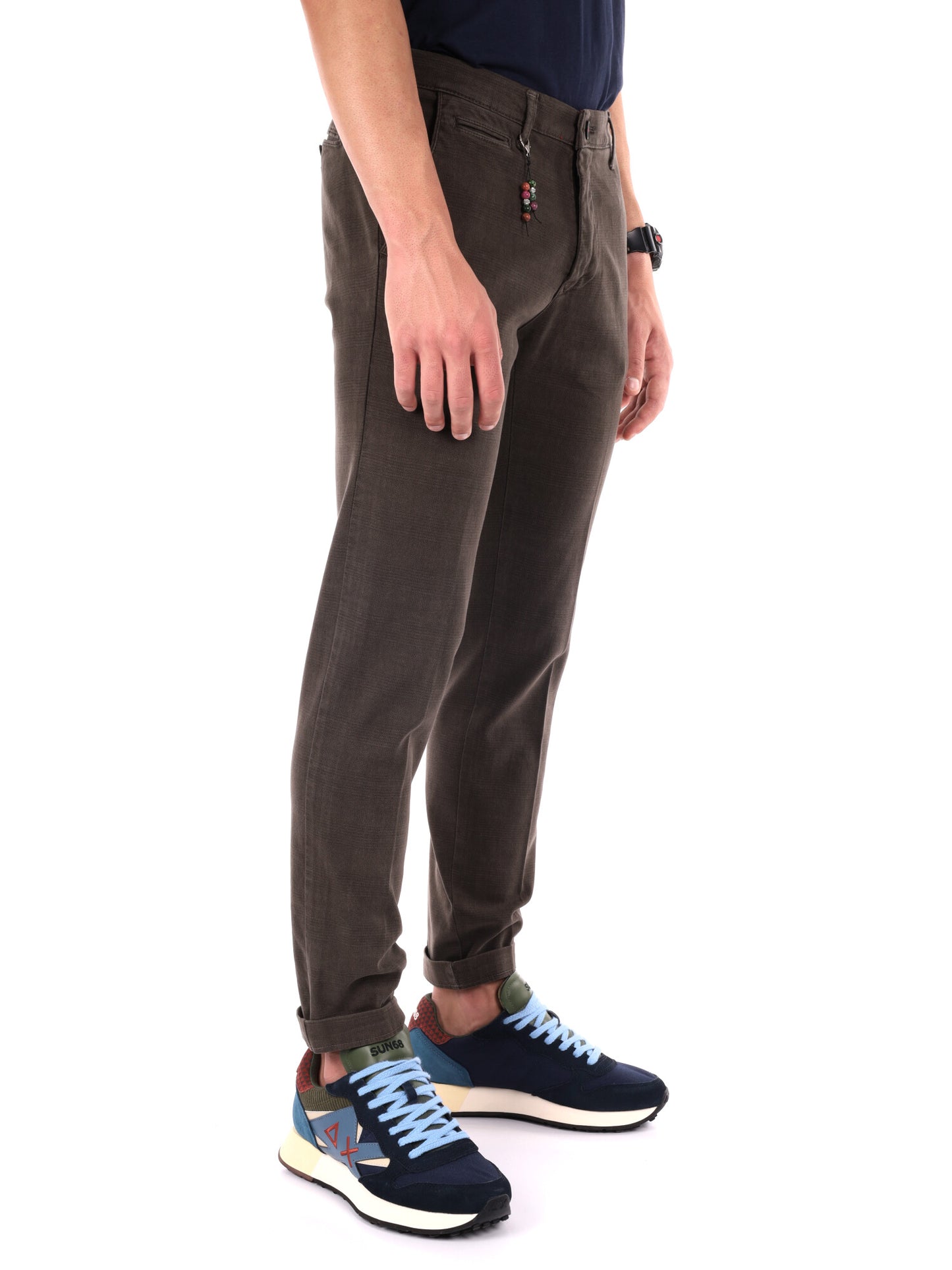 PANTALONE LM393 FB DA UOMO MARRONE