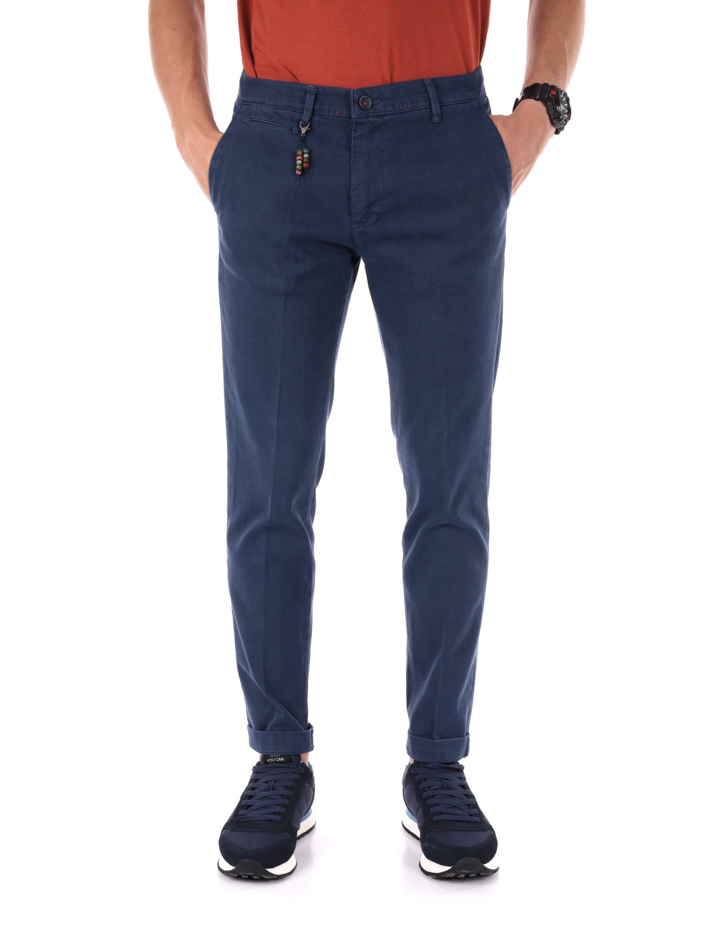 PANTALONE LM393 FB DA UOMO BLU INDACO