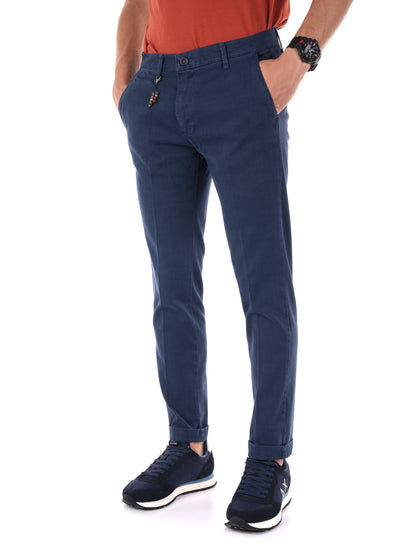 PANTALONE LM393 FB DA UOMO BLU INDACO