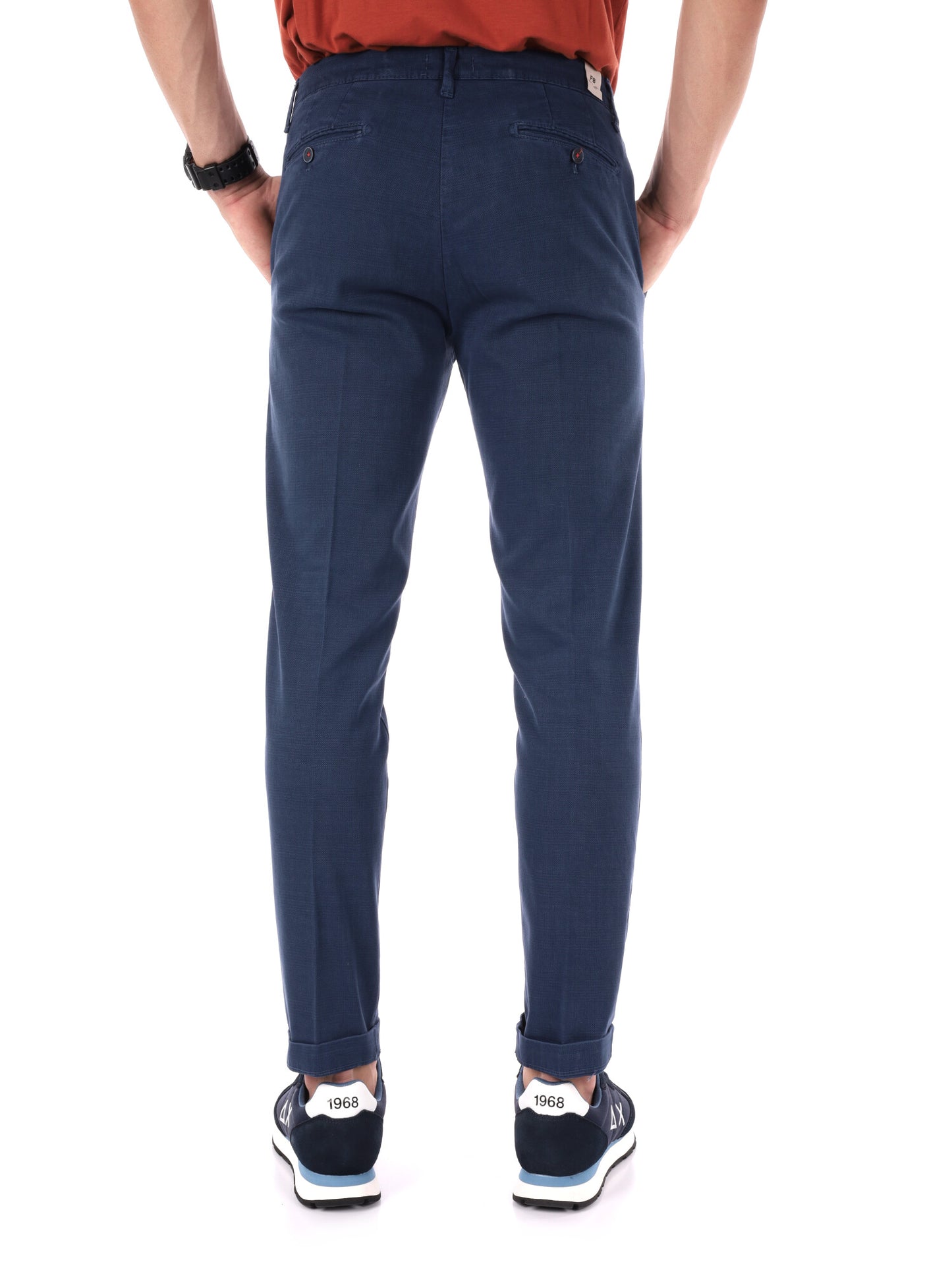 PANTALONE LM393 FB DA UOMO BLU INDACO