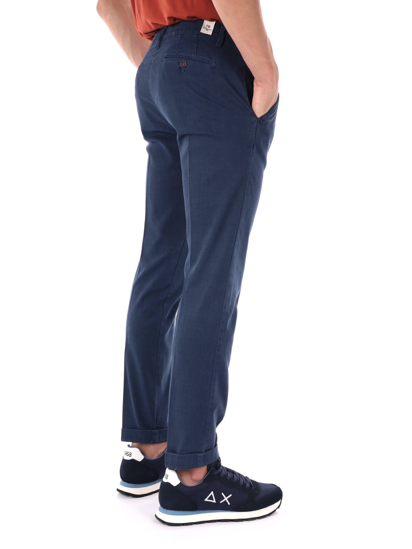 PANTALONE LM393 FB DA UOMO BLU INDACO