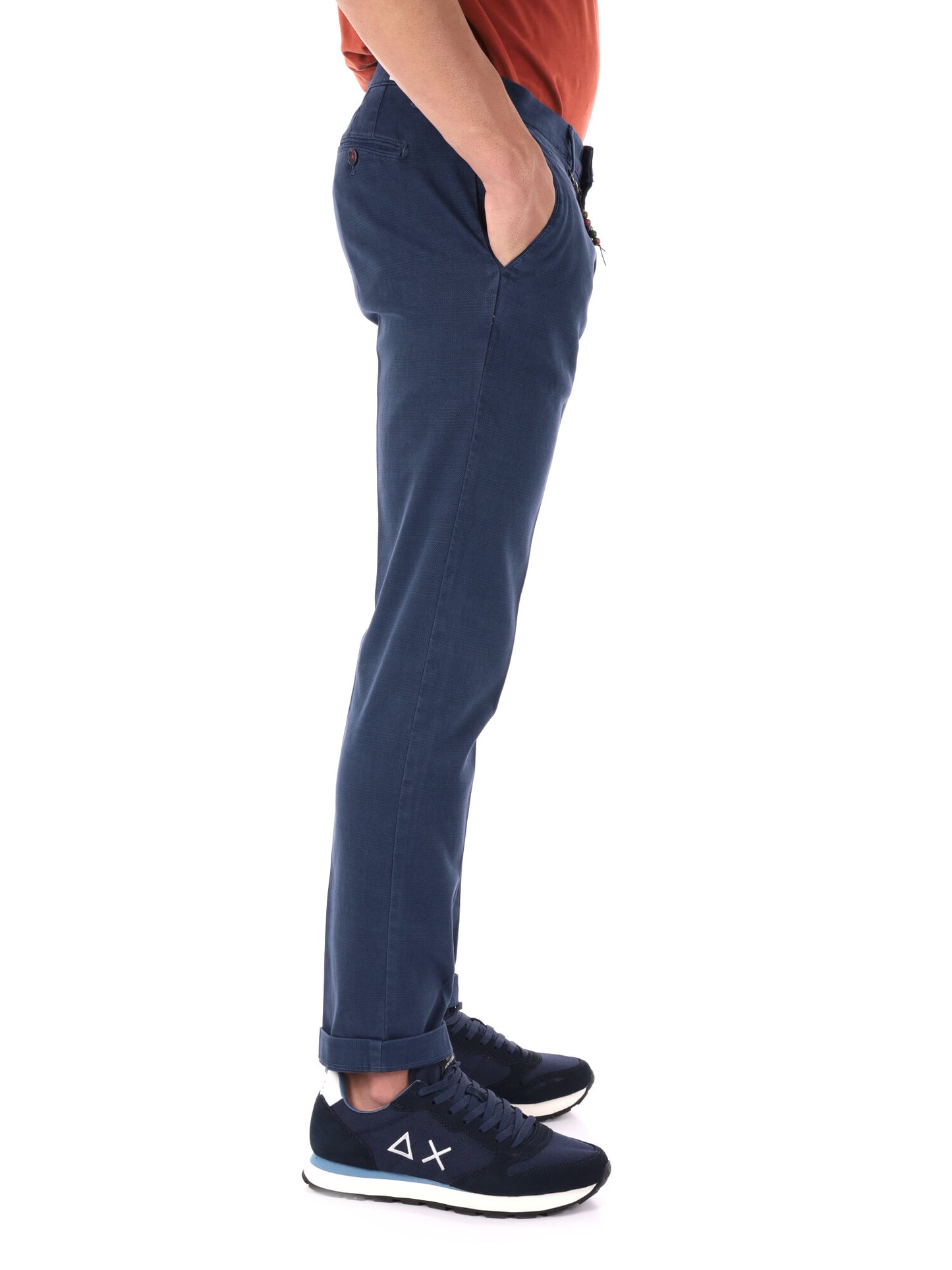 PANTALONE LM393 FB DA UOMO BLU INDACO