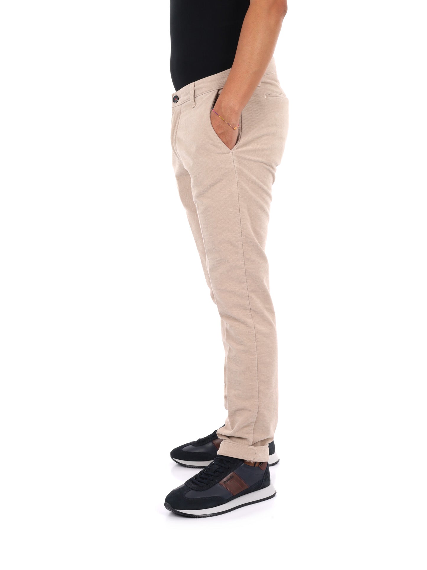 Fb LM395 43, pantalone da uomo beige