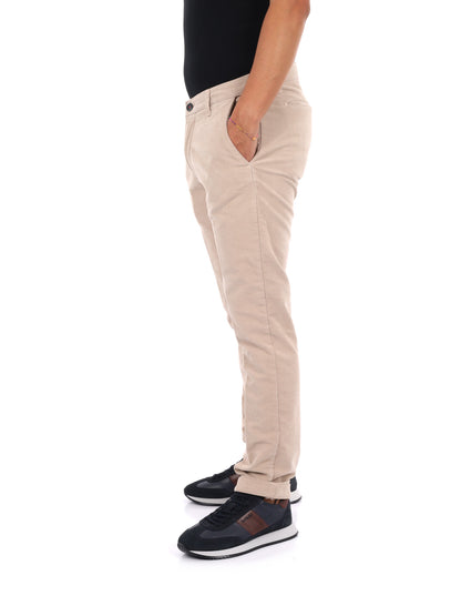 Fb LM395 43, pantalone da uomo beige