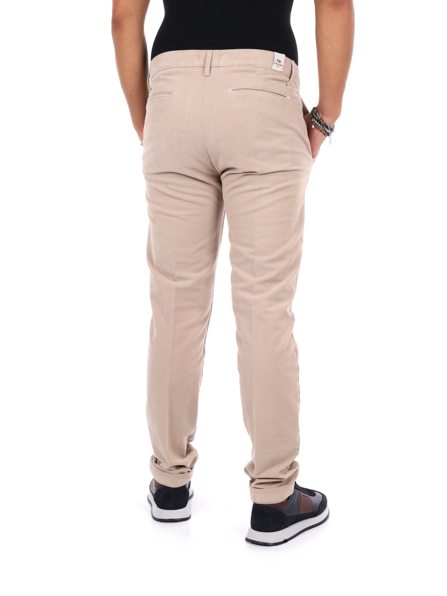 Fb LM395 43, pantalone da uomo beige