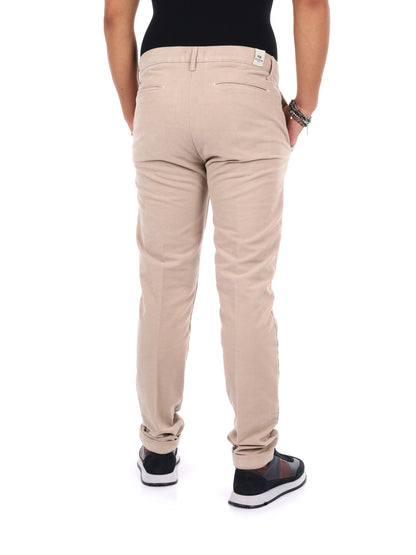 Fb LM395 43, pantalone da uomo beige