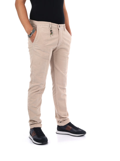 Fb LM395 43, pantalone da uomo beige