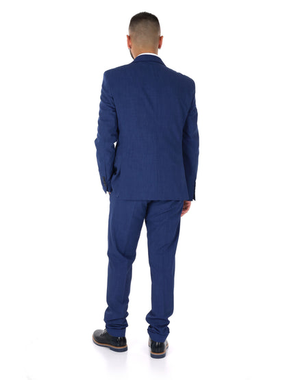 Abito elegante uomo FB in blu per cerimonie e uso civile