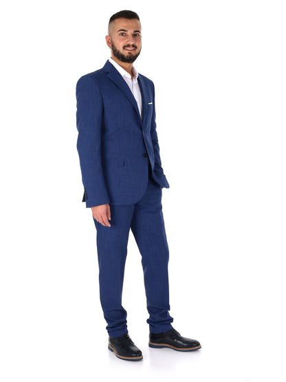 Abito elegante uomo FB in blu per cerimonie e uso civile