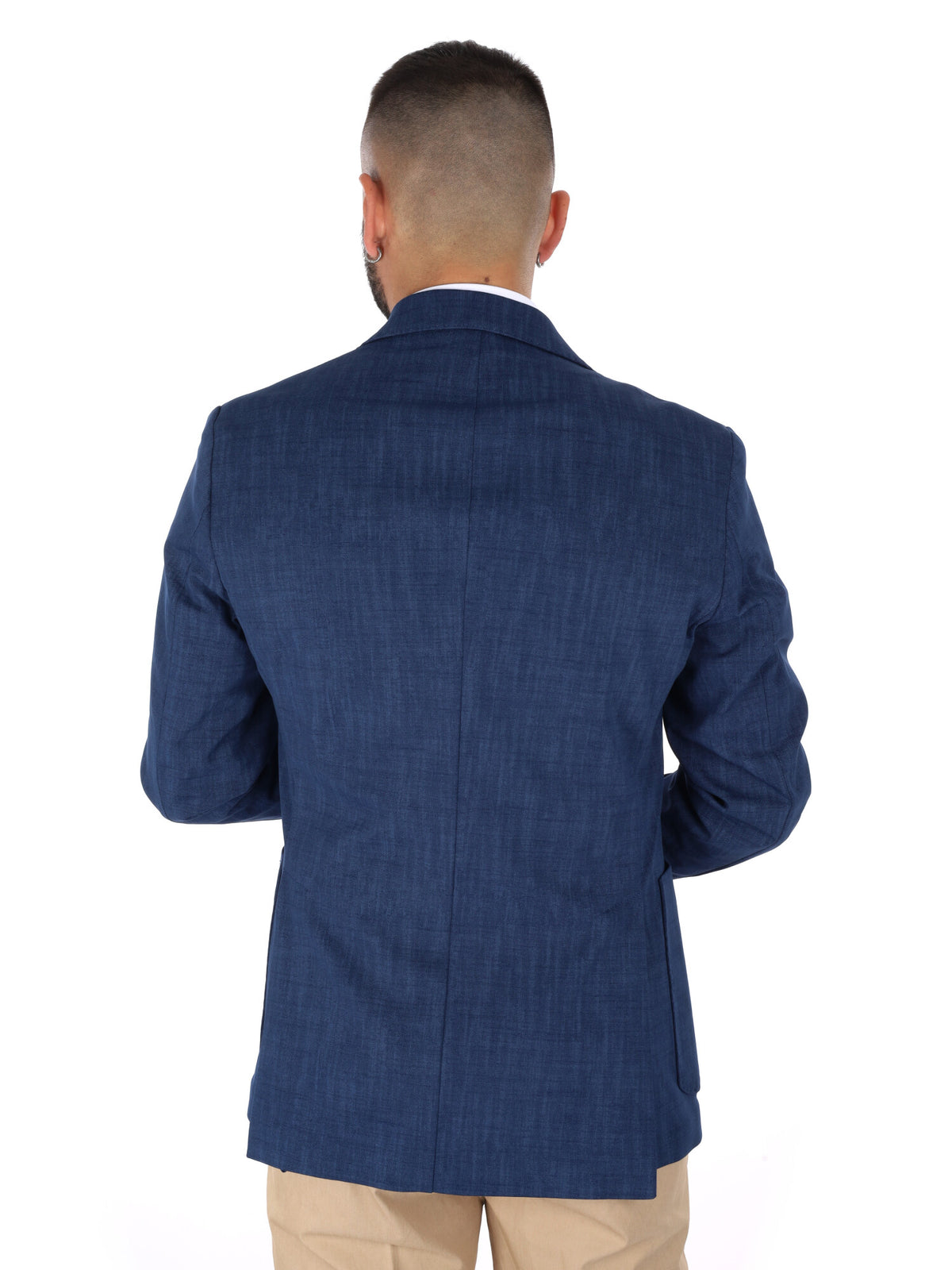 F.b. giacca p.m. sta da uomo bluette