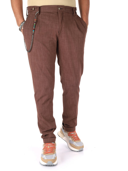 F.b. panta p.m. sta pantalone da uomo moro