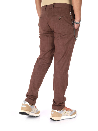 F.b. panta p.m. sta pantalone da uomo moro
