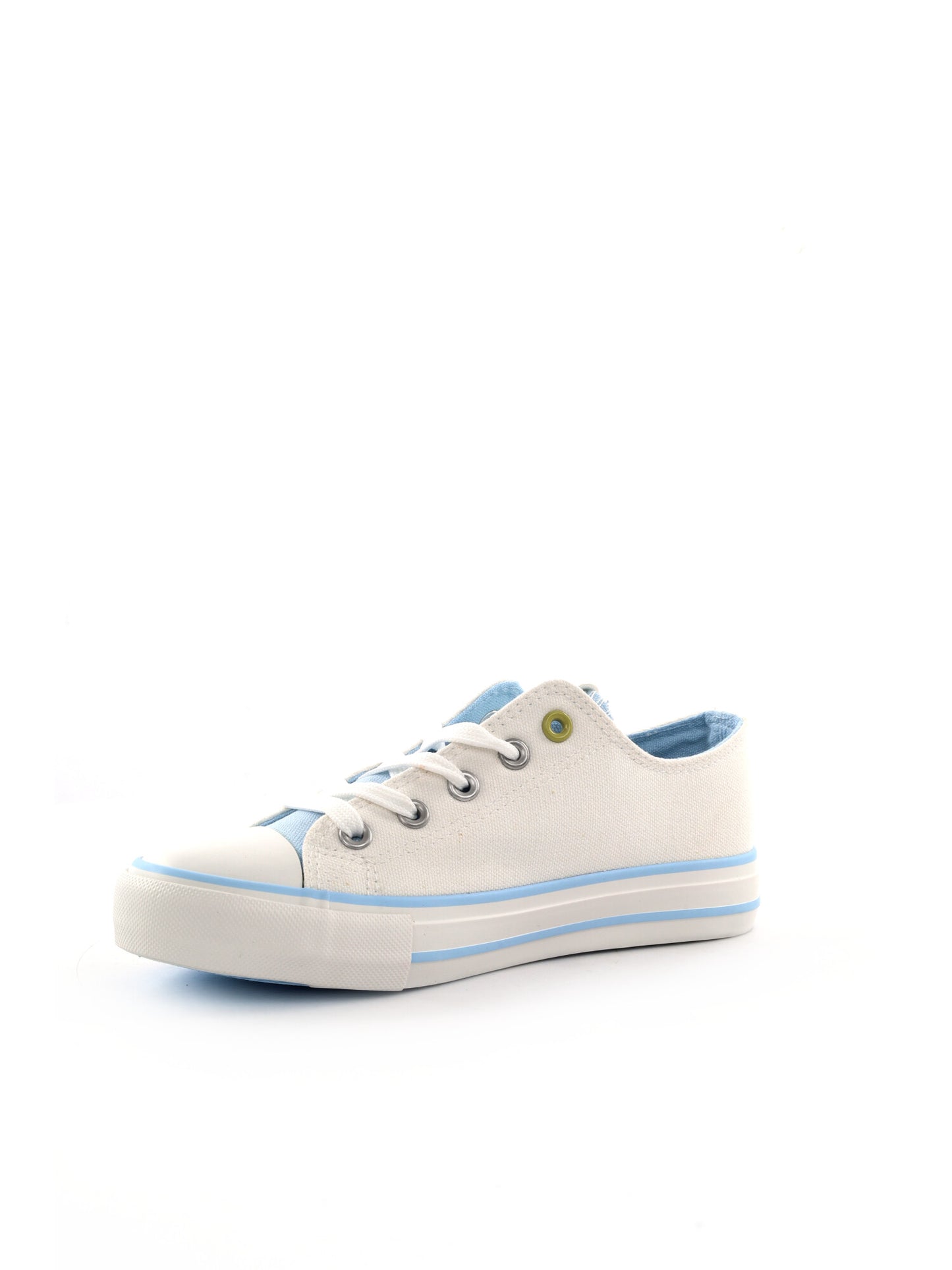 Leomil Stitch, sneakers in tela bianche per bambini