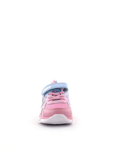 Leomil Stitch sneaker slip on unisex bambino rosa con luci