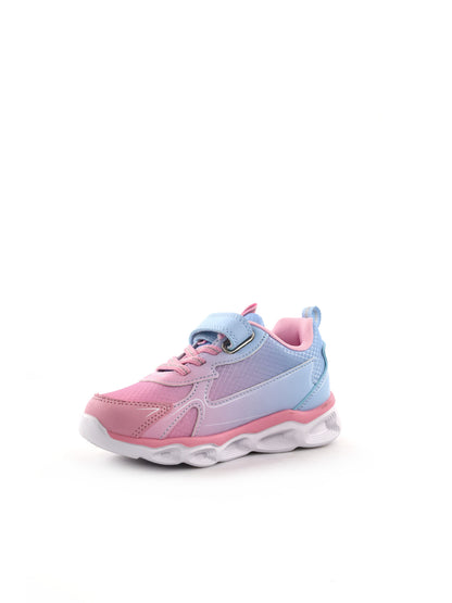 Leomil Stitch sneaker slip on unisex bambino rosa con luci