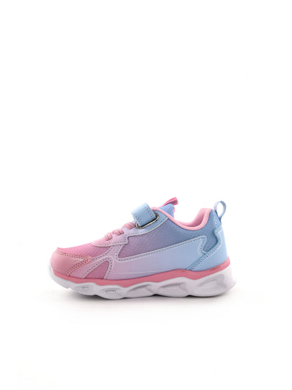 Leomil Stitch sneaker slip on unisex bambino rosa con luci