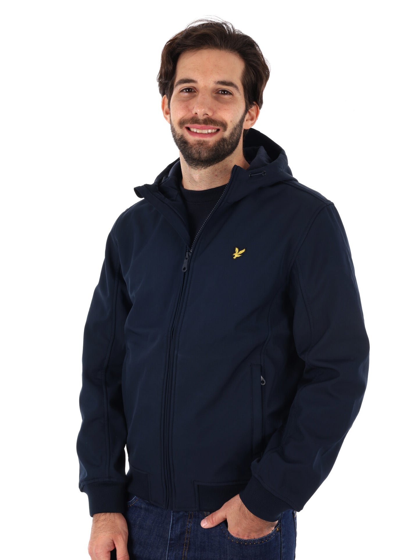 GIUBBINO SOFTSHELL LYLE&SCOTT DA UOMO BLU