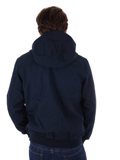 GIUBBINO SOFTSHELL LYLE&SCOTT DA UOMO BLU
